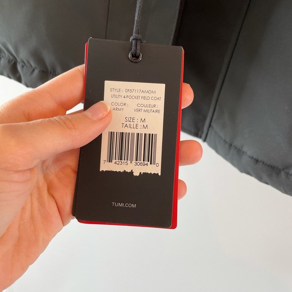 Men’s Tumi jacket. Brand new w/tags! - Picture 2 of 4